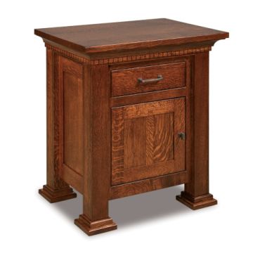Empire 1 Drawer 1 Door Nightstand