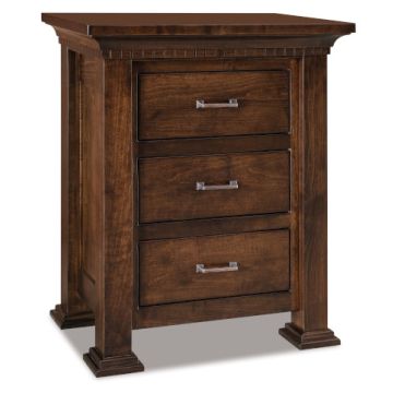 Empire 3 Drawer Nightstand