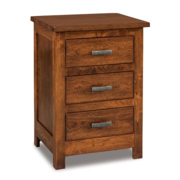 Flush Mission 3 Drawer Nightstand
