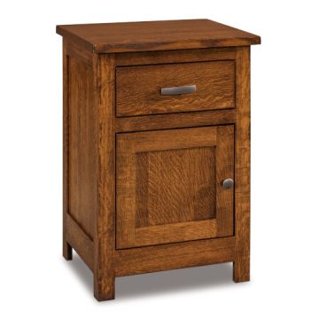 Flush Mission 1 Drawer 1 Door  Nightstand
