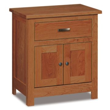 Flush Mission 1 Drawer 2 Door Nightstand