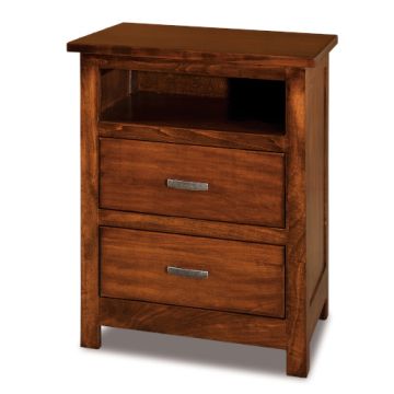 Flush Mission 2 Drawer Nightstand