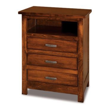 Flush Mission 3 Drawer Nightstand