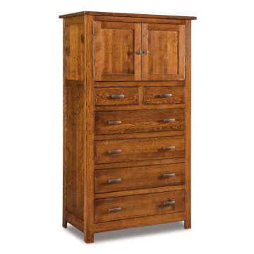 Flush Mission Chest Armoire