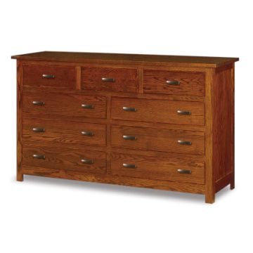 Flush Mission 9 Drawer Dresser