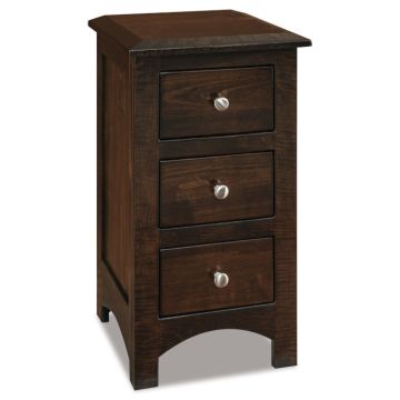 Finland 3 Drawer Nightstand