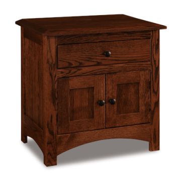 Finland 1 Drawer 2 Door Nightstand
