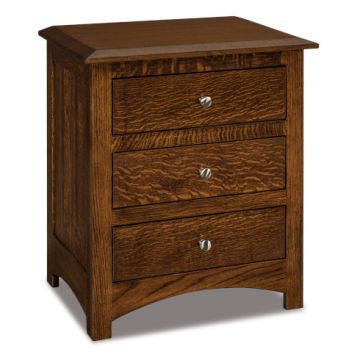 Finland 3 Drawer Nightstand