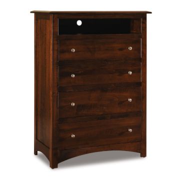 Finland 4 Drawer Media Chest