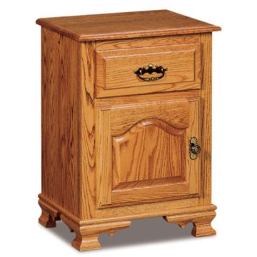 Heritage 1 Drawer 1 Door Nightstand