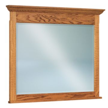 Heritage Beveled Big Crown Mirror