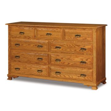 Heritage 9 Drawer Dresser