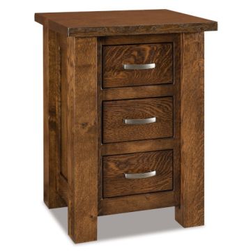 Heidi 3 Drawer Nightstand