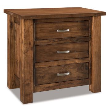 Heidi 3 Drawer Nightstand