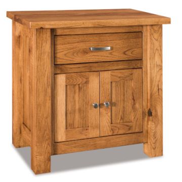 Heidi 1 Drawer 2 Door Nightstand