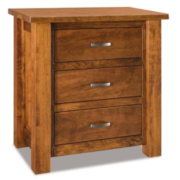 Heidi 3 Drawer Nightstand