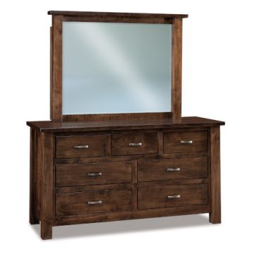 Heidi 7 Drawer Dresser & Mirror