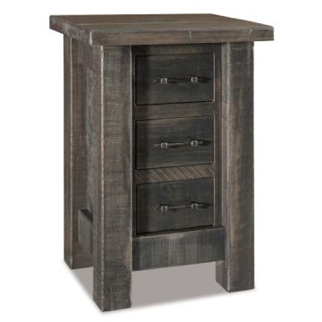 Houston 3 Drawer Nightstand