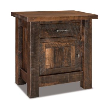 Houston 1 Drawer 1 Door Nightstand