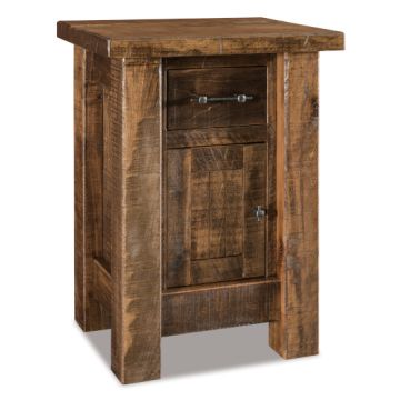 Houston 1 Drawer 1 Door Nightstand
