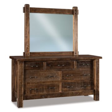 Houston 7 Drawer Dresser & Mirror