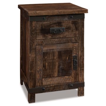 Ironwood 1 Drawer 1 Door Nightstand