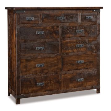Ironwood 11 Drawer Double Chest