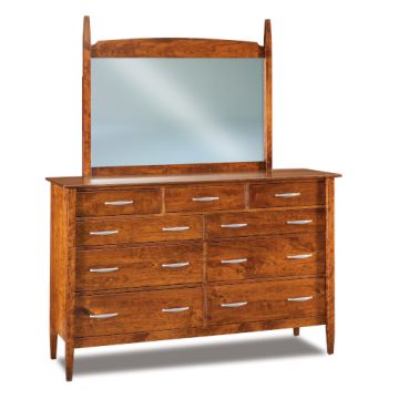 Imperial 9 Drawer Dresser & Mirror