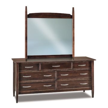 Imperial 7 Drawer Dresser & Mirror
