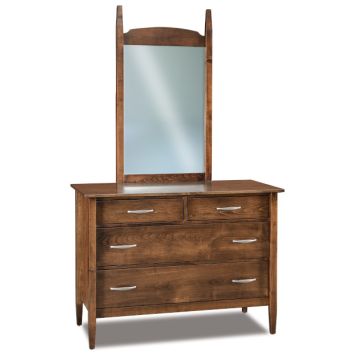 Imperial 4 Drawer Dresser & Mirror