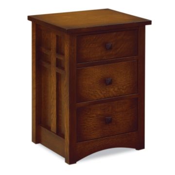 Kascade 3 Drawer Nightstand