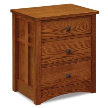 Kascade 3 Drawer Nightstand