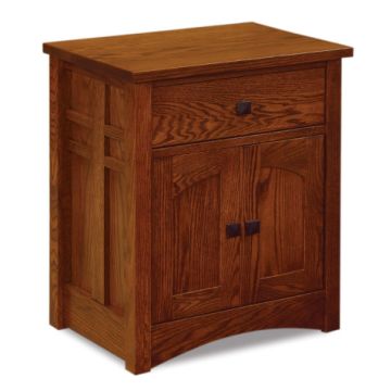 Kascade 1 Drawer 2 Door Nightstand