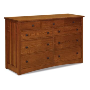 Kascade 9 Drawer Mule Dresser