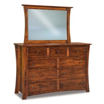 Matison 9 Drawer Dresser & Mirror