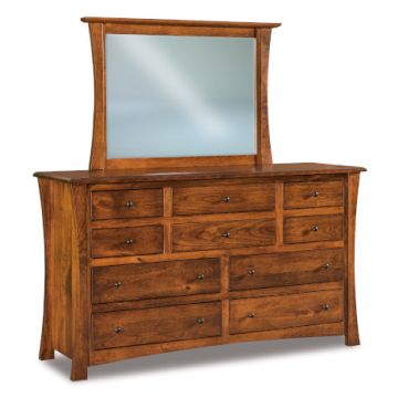 Matison 10 Drawer Dresser & Mirror