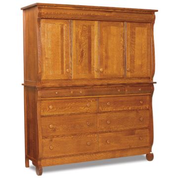 Old Classic Sleigh Mule Chest