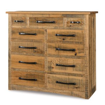 Orewood 11 Drawer Double Chest