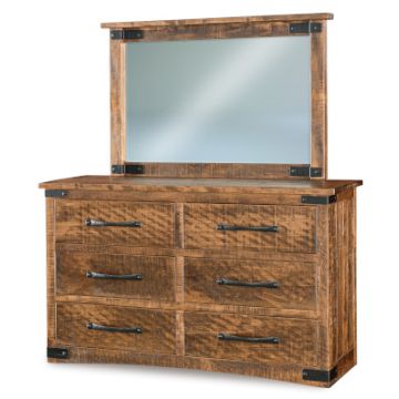 Orewood 6 Drawer Dresser & Mirror