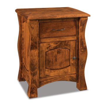 Reno 1 Drawer 1 Door Nightstand