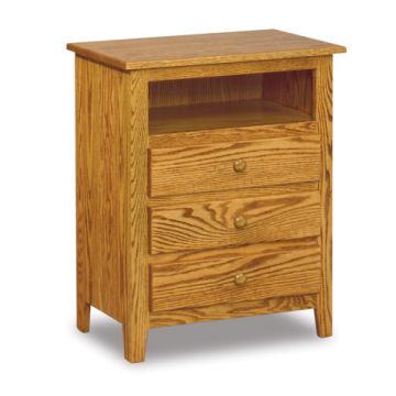 Shaker 3 Drawer Nightstand