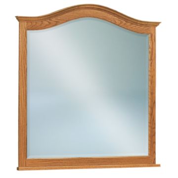 Stick Mission Beveled Arch Crown Mirror