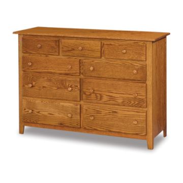 Shaker 9 Drawer Dresser