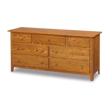 Shaker 7 Drawer Dresser