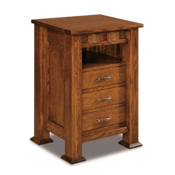 Sequoyah 3 Drawer Nightstand