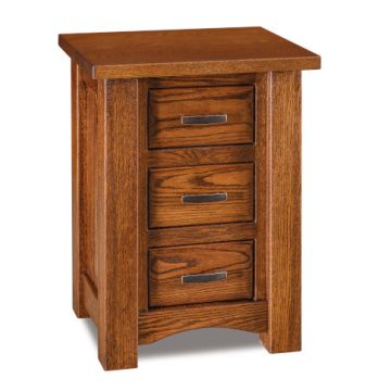 Timbra 3 Drawer Nightstand