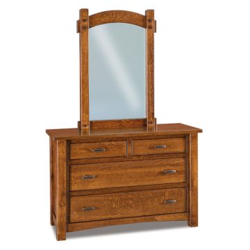 Timbra 4 Drawer Dresser & Mirror