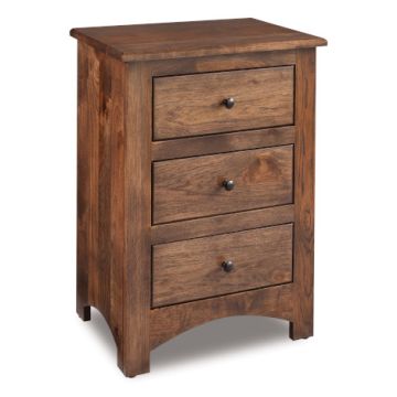 Simplicity Troy 3 Drawer Nightstand