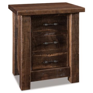 Vandella 3 Drawer Nightstand