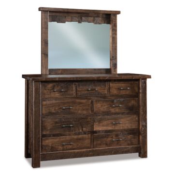 Vandella 9 Drawer Dresser & Mirror